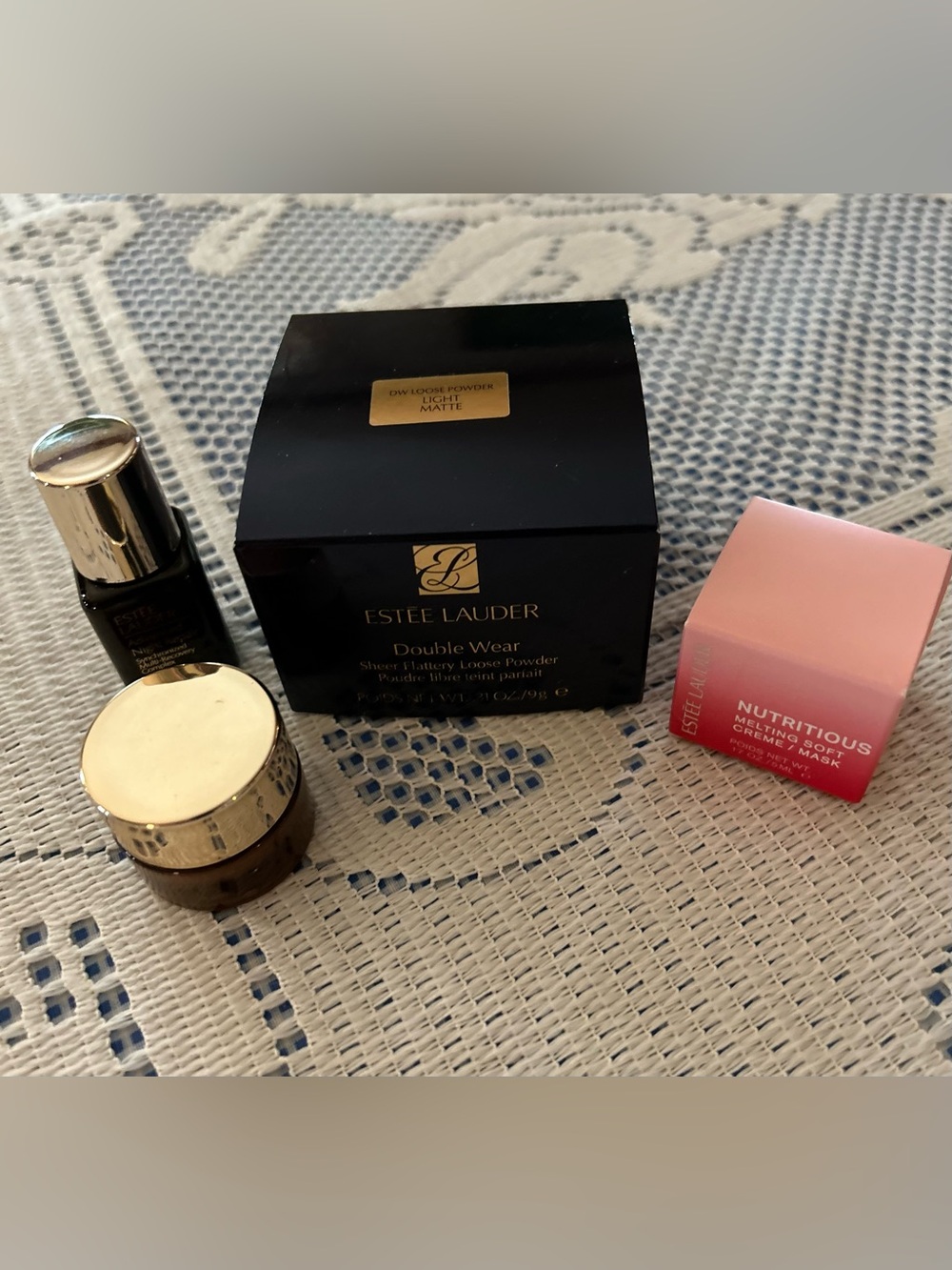 Estée Lauder Full Size Double Wear Sheer Flattery Loose Powder and Mini Samples